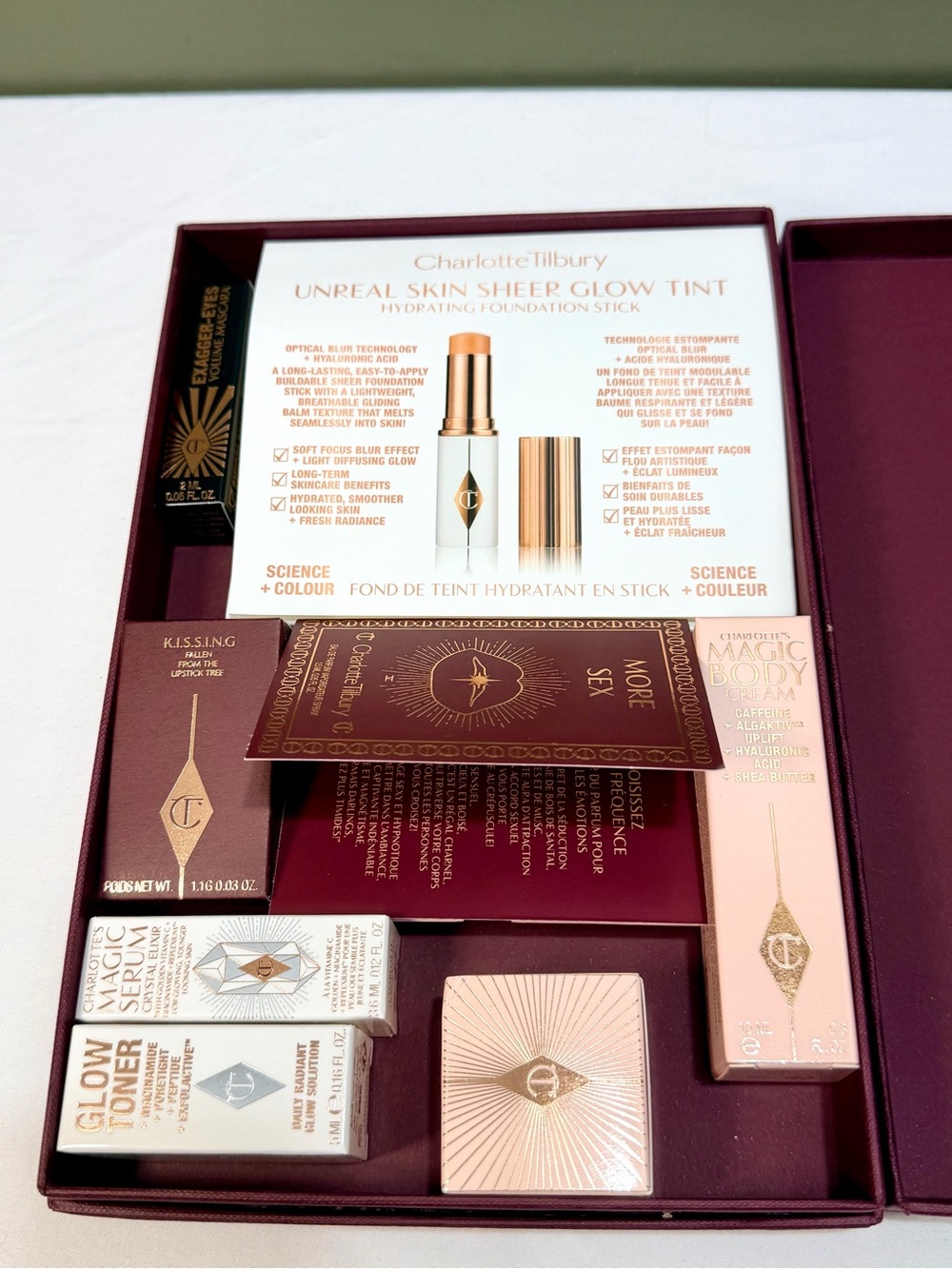 Charlotte Tilbury Makeup Magic Serum Body Cream Mascara Lot 10 Pcs New In Boxes - Picture 13 of 16